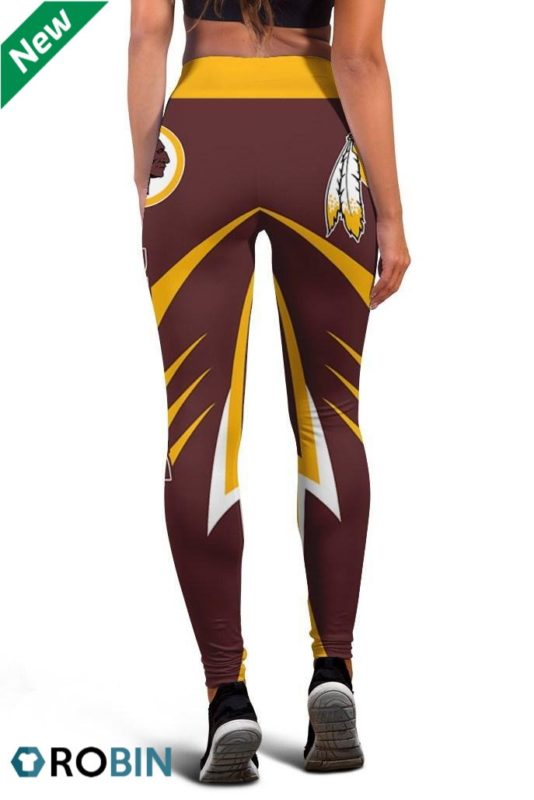 Washington Redskins High Waisted Leggings