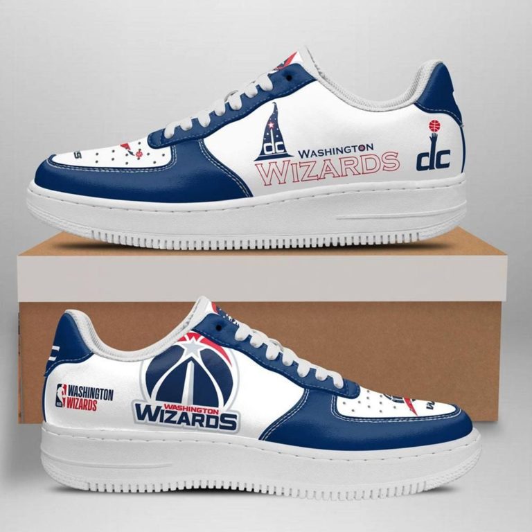 Washington Wizards Basketball Custom NAF Shoes