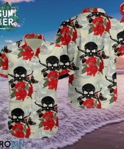 Welder Skull Aloha Shirt 0410