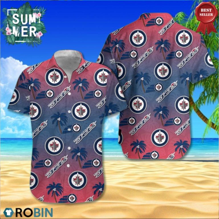 Winnipeg Jets All Over Print Aloha Shirt