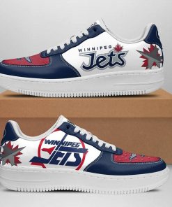 Winnipeg Jets Ice Hockey Team Custom NAF Shoes