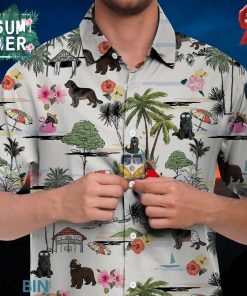 Newfoundland Hawaiian Shirt Hawaii Beach Retro