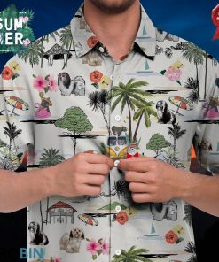 Havanese Hawaiian Shirt Hawaii Beach Retro