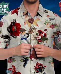 Wire Fox Terrier Hawaiian Shirt