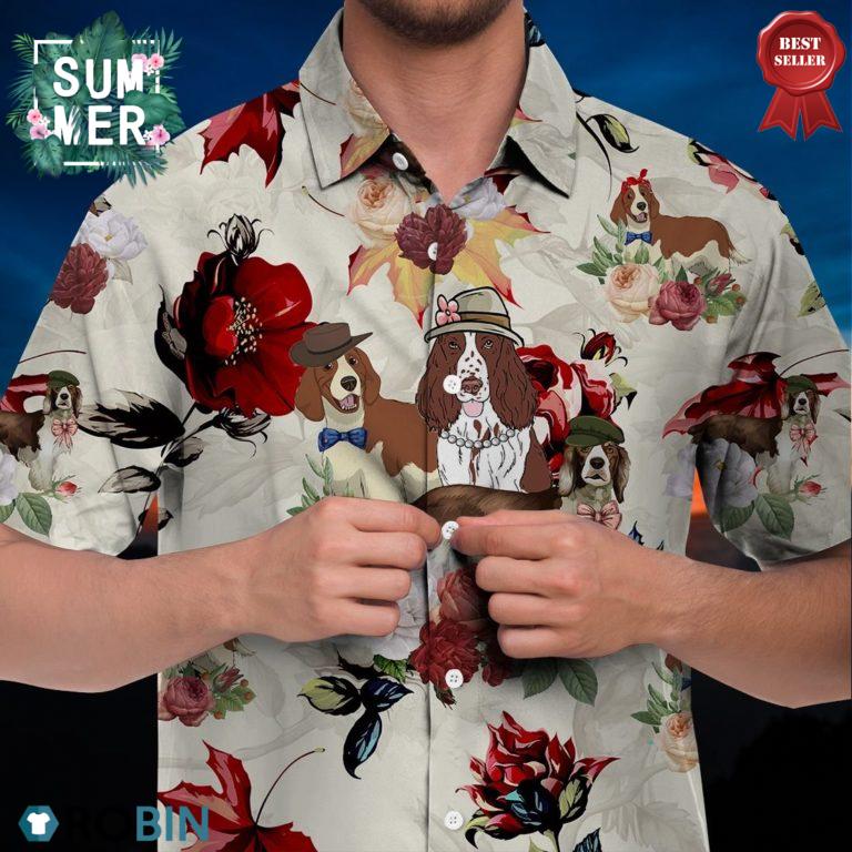 Welsh Springer Spaniel Hawaiian Shirt