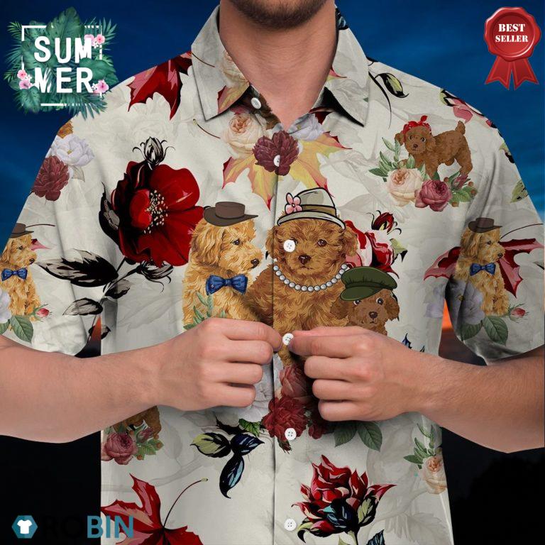 Toy Poodle Hawaiian Shirt, Beach Shirt