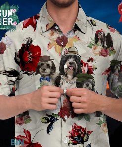 Tibetan Terrier Hawaiian Shirt, Beach Shirt