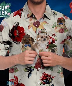 Tibetan Spaniel Hawaiian Shirt