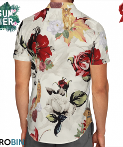 Golden Hawaiian Shirt, Aloha Shirt Golden Hawaiian Shirt, Aloha Shirt