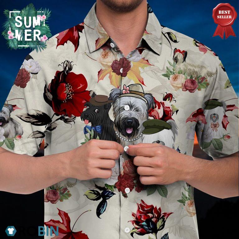 Skye Terrier Hawaiian Shirt
