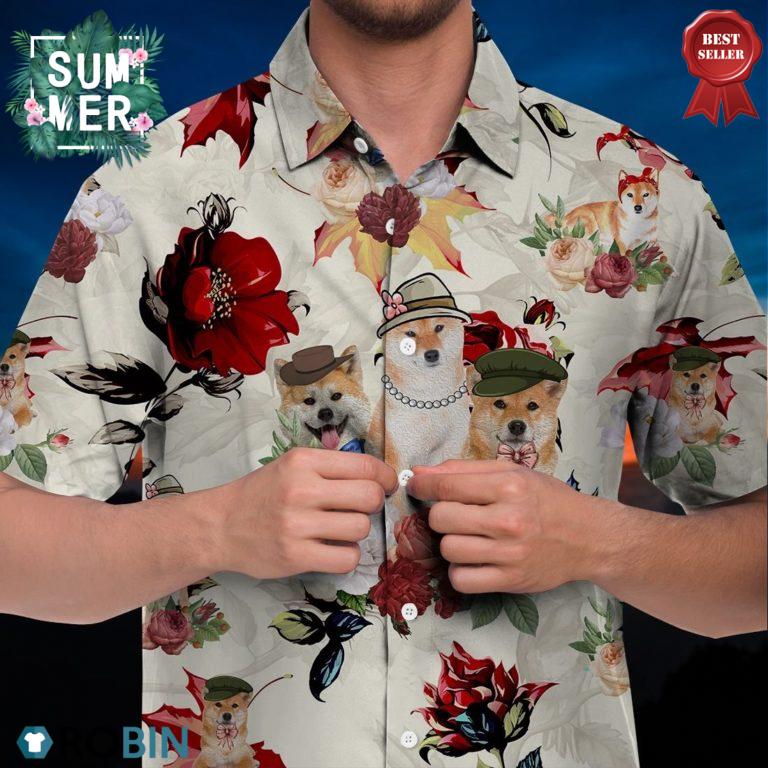 Shiba Inu Hawaiian Shirt, Aloha Shirt