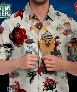 Pomeranian Hawaiian Shirt