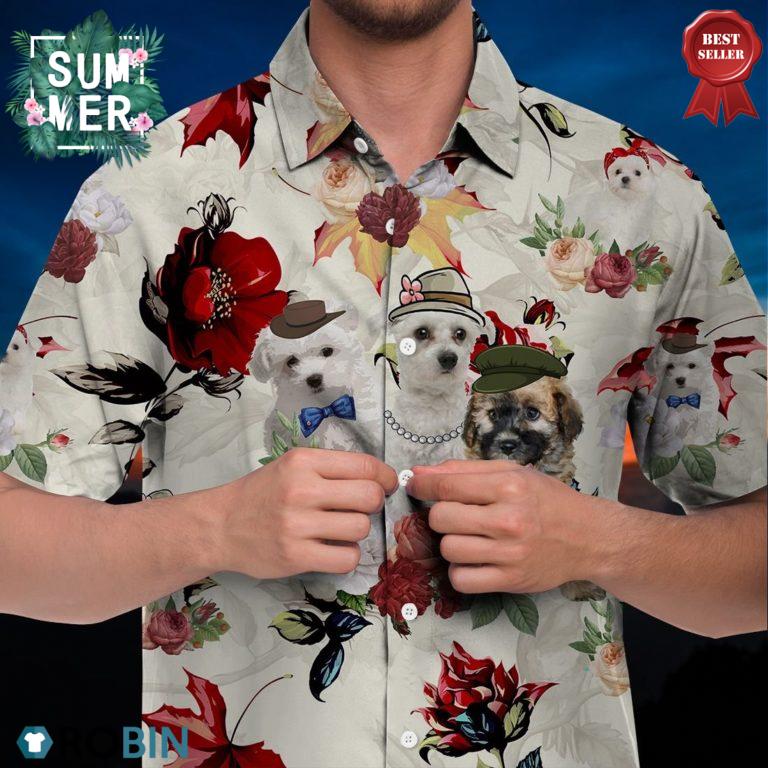 Maltipoo Hawaiian Shirt, Beach Shirt