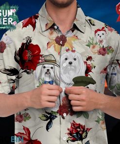 Maltese Hawaiian Shirt Maltese Hawaiian Shirt