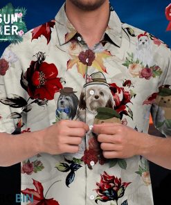 Havanese Dog Hawaiian Shirt