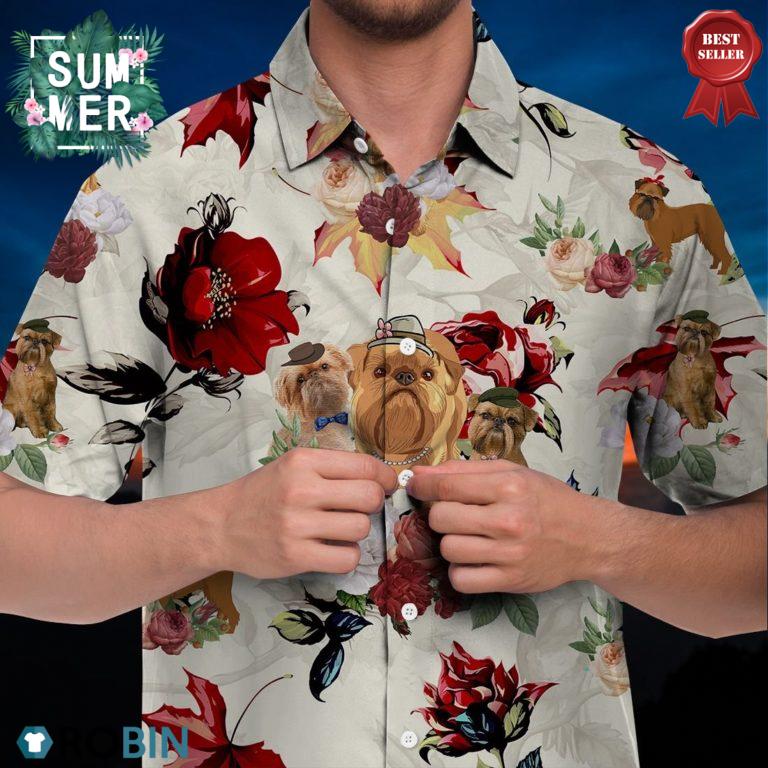 Griffon Bruxellois Hawaiian Shirt, Beach Shirt
