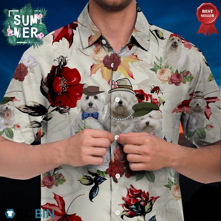 Coton De Tulear Hawaiian Shirt