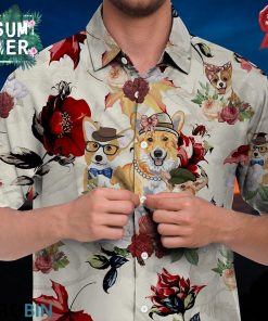 Corgi Hawaiian Shirt, Aloha Shirt