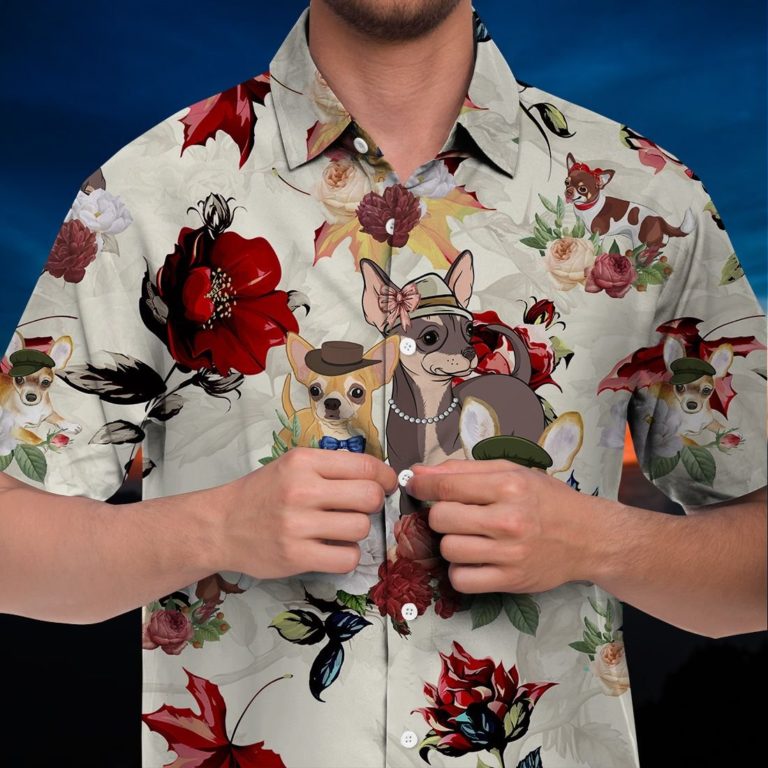 Chihuahua Hawaiian Shirt, Aloha Shirt