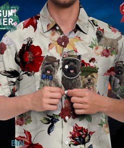 Cairn Terrier Hawaiian Shirt, Beach Shirt Cairn Terrier Hawaiian Shirt, Beach Shirt