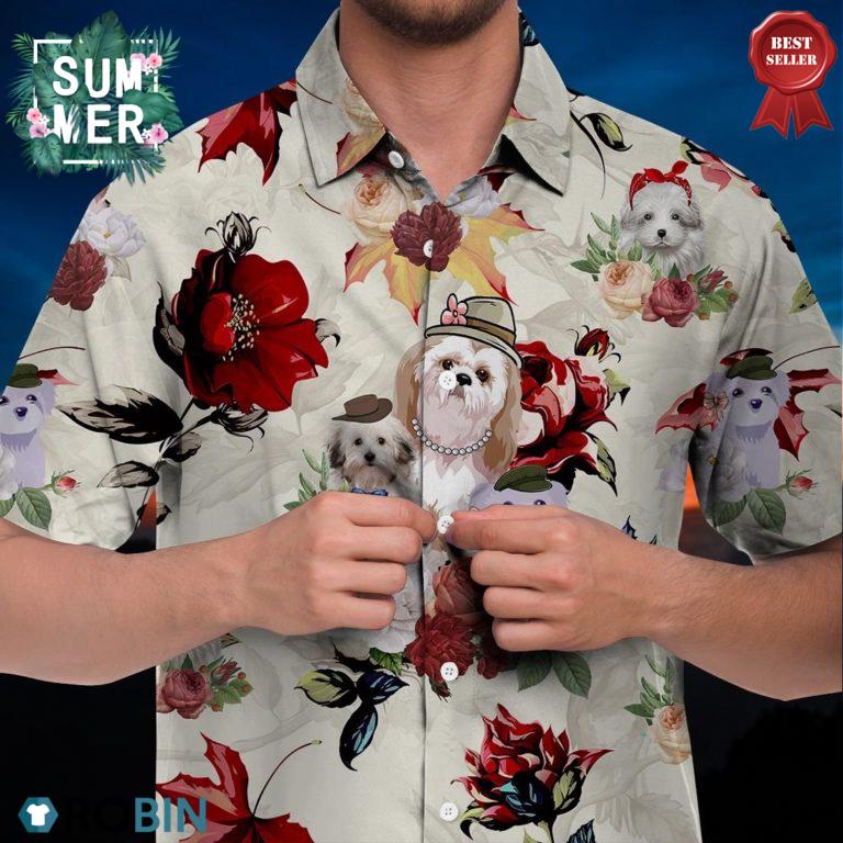 Bolognese Hawaiian Shirt, Aloha Shirt