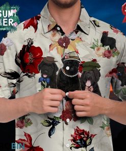 Black Russian Terrier Hawaiian Shirt Black Russian Terrier Hawaiian Shirt
