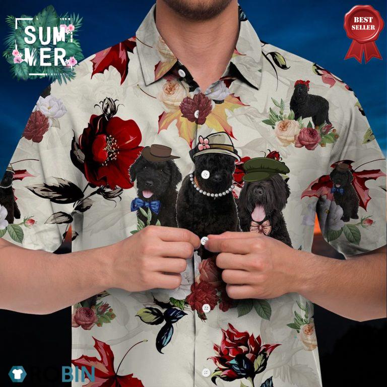 Black Russian Terrier Hawaiian Shirt