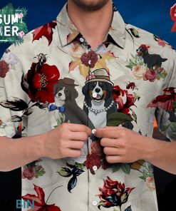 Bernese Mountain Dog Hawaiian Shirt