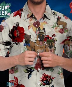 Belgian Malinois Dog Hawaiian Shirt