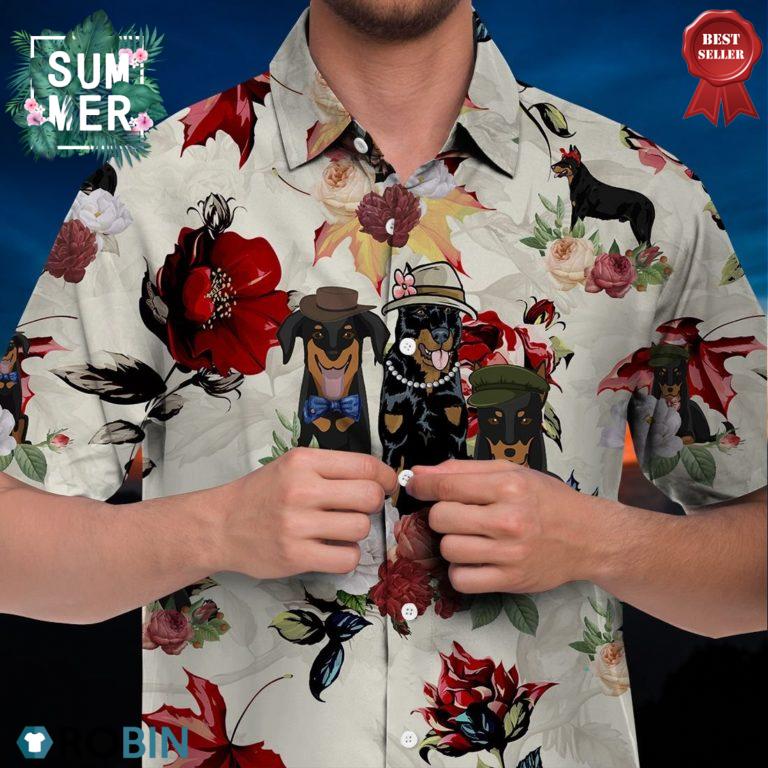 Beauceron Dog Hawaiian Shirt, Beach Shirt