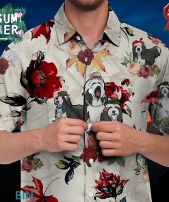 Bearded Collie Hawaiian Shirt