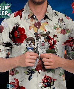 Australian Shepherd Hawaiian Shirt