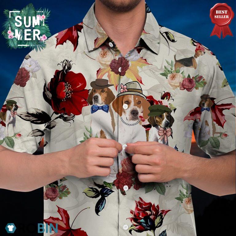 American Foxhound Hawaiian Shirt