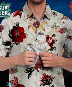 American Eskimo Dog Hawaiian Shirt