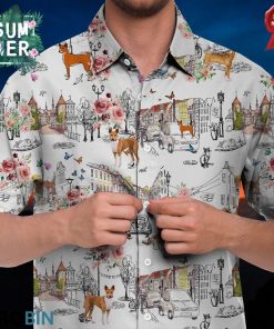 Basenji Hawaiian Shirt, Summer Beach Shirt