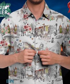 Bedlington Terrier Hawaiian Shirt Bedlington Terrier Hawaiian Shirt