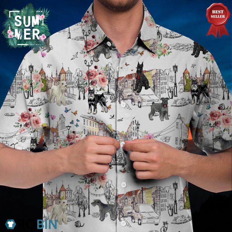 Standard Schnauzer Hawaiian Shirt