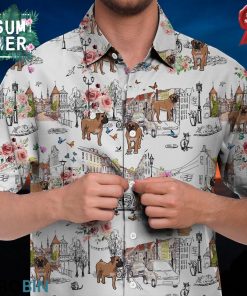 Boerboel Hawaiian Shirt, Summer Beach Shirt