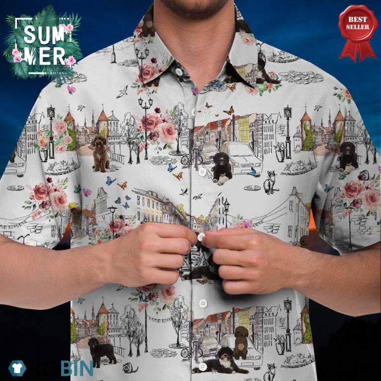 Spanish Water Hawaiian Shirt, Summer Beach Shirt