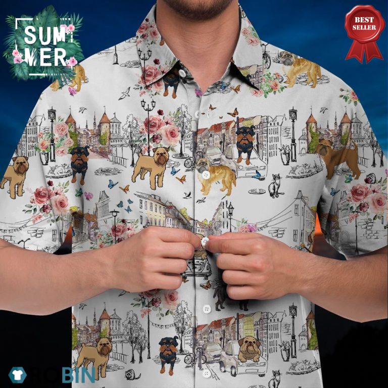 Brussels Griffon Hawaiian Shirt