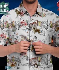 Rough Collie Hawaiian Shirt, Beach Shirt Rough Collie Hawaiian Shirt, Beach Shirt