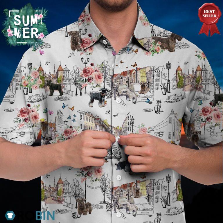 Cesky Terrier Hawaiian Shirt