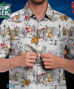 Pomeranian Hawaiian Shirt