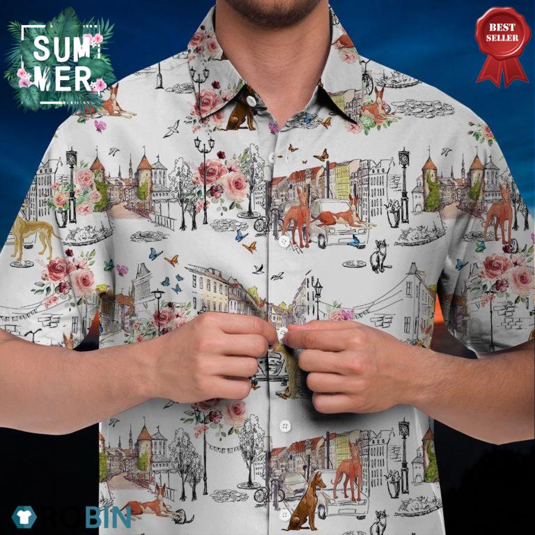 Pharaoh Hound Hawaiian Shirt