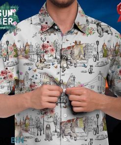 English Setter Hawaiian Shirt, Beach Shirt
