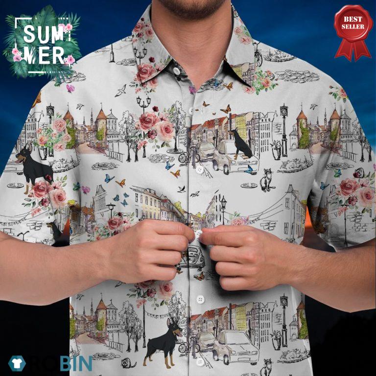 German Pinscher Hawaiian Shirt