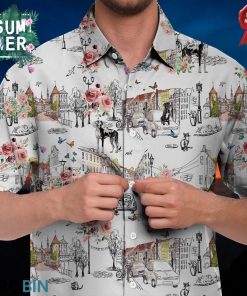 Great Dane Hawaiian Shirt