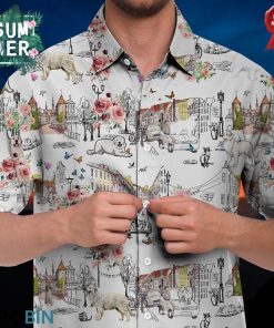 Great Pyrenees Hawaiian Shirt Great Pyrenees Hawaiian Shirt