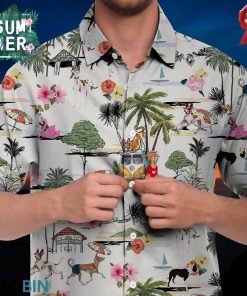 Ibizan Hound Hawaiian Shirt Hawaii Beach Retro