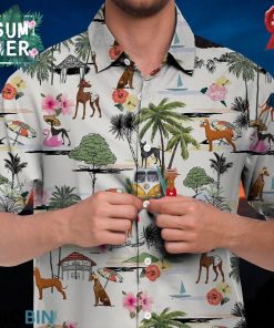 Pharaoh Hound Hawaiian Shirt Hawaii Beach Retro, Aloha Shirt